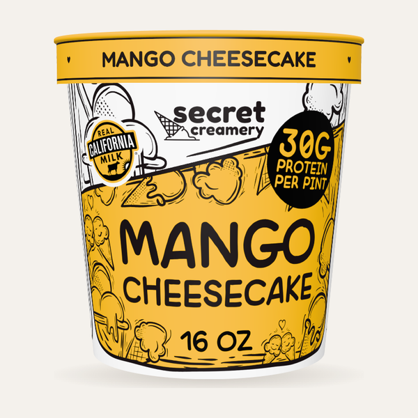 Mango Cheesecake — High Protein